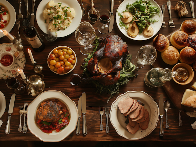 Festive Thanksgiving Feast