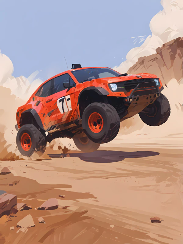 Off-Road Rally Car
