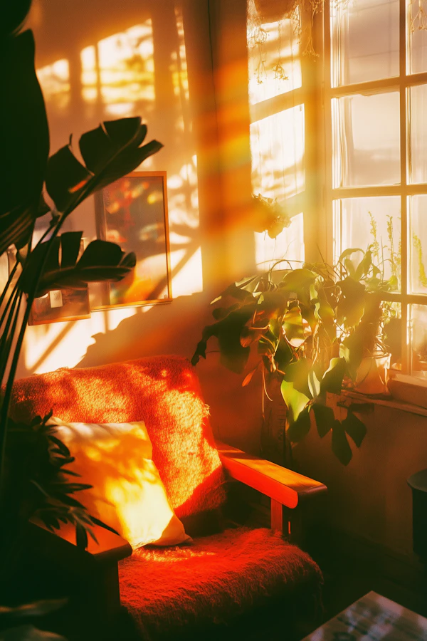 Cozy Sunlit Interior