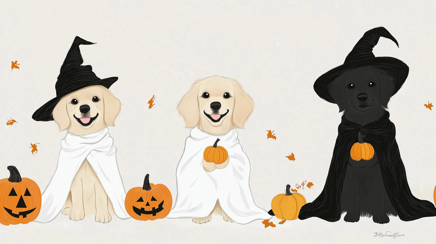 Halloween Puppies