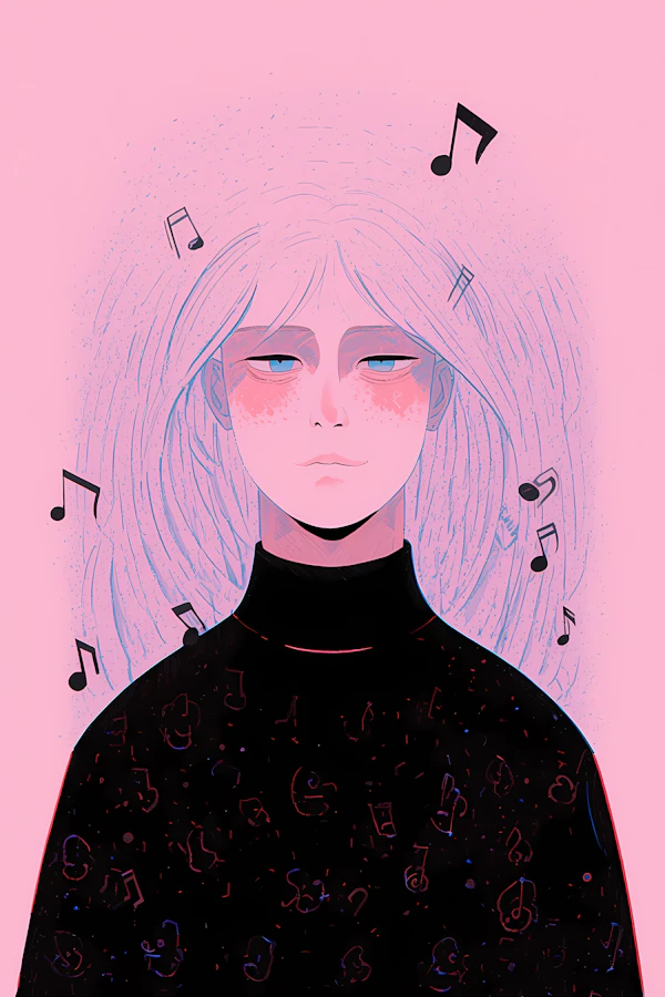 Serene Musical Portrait