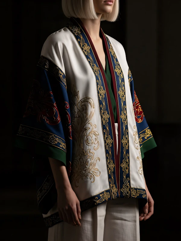 Elegant Kimono Attire