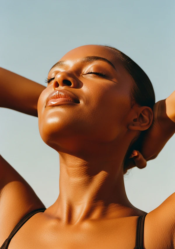 Serene Woman Portrait
