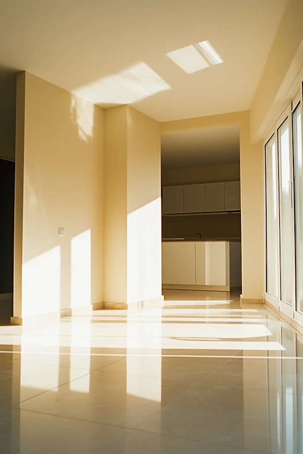 Sunlit Minimalist Interior