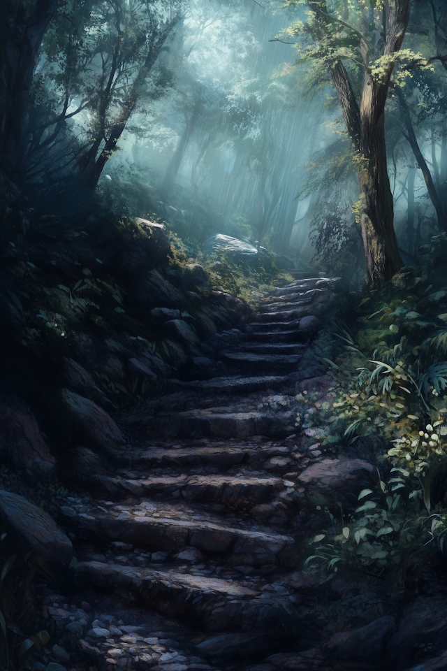 Serene Forest Pathway