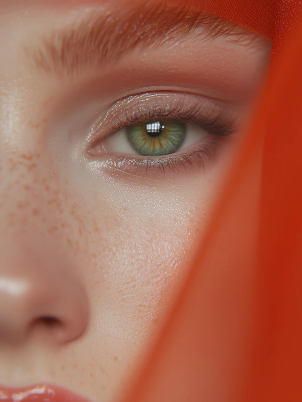 Close-Up Green Eye