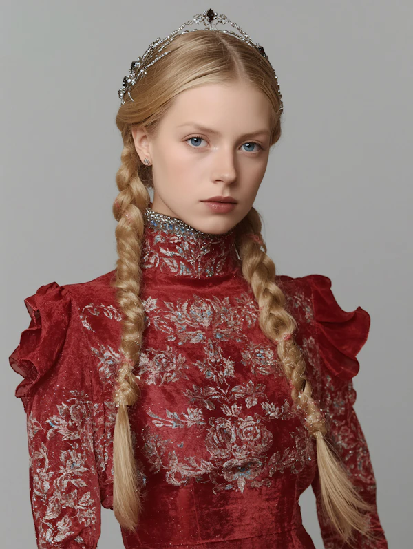 Regal Portrait of Woman