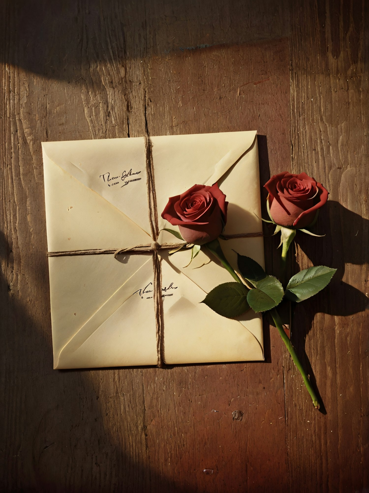 Roses on Envelopes