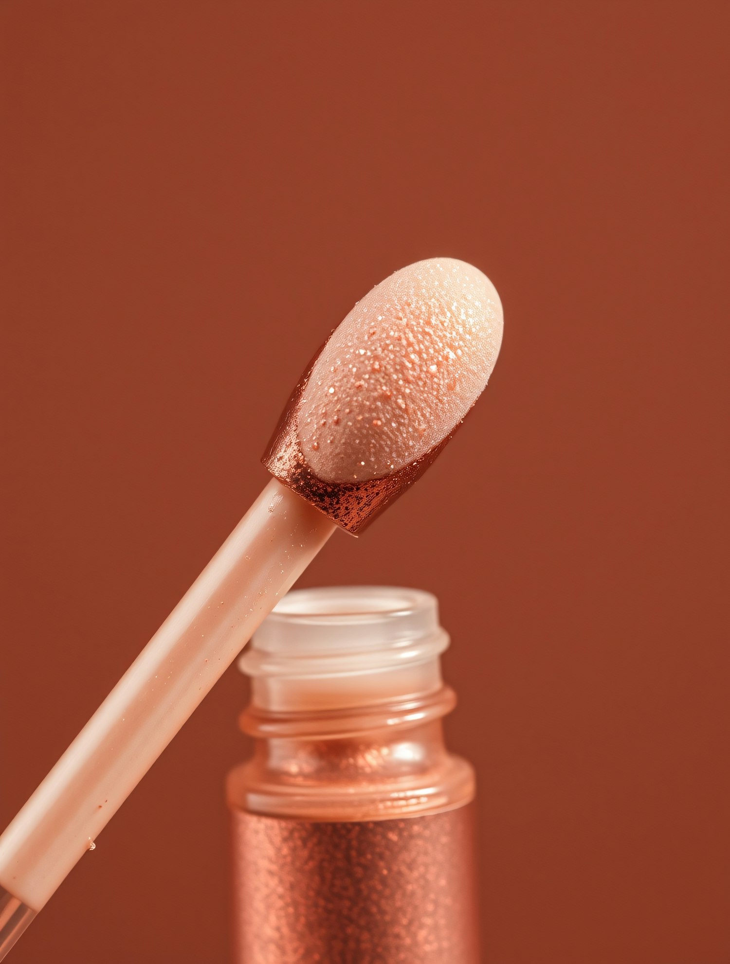 Lip Gloss Applicator Close-Up