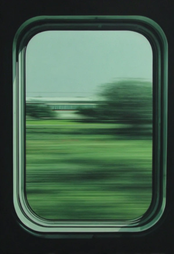 Train Window View