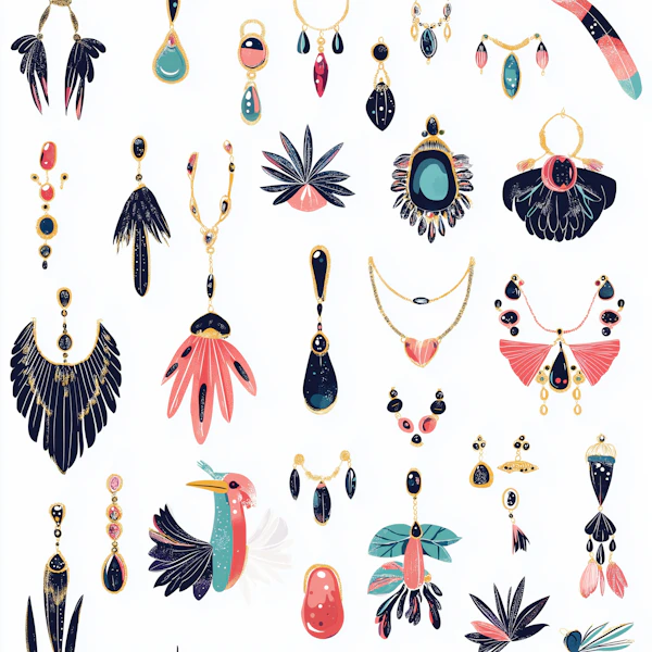 Artistic Jewelry Display