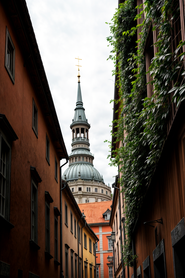 Alleyway with Grand Dome