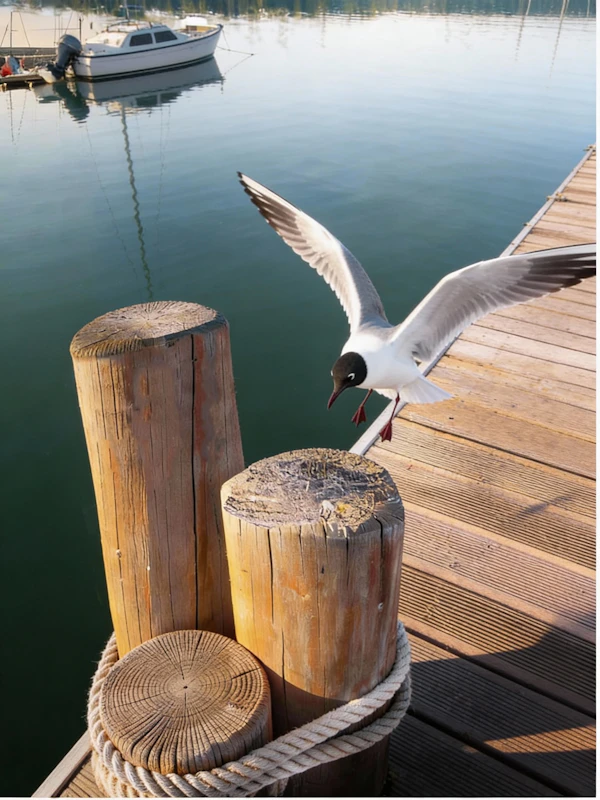 Seagull in Flight