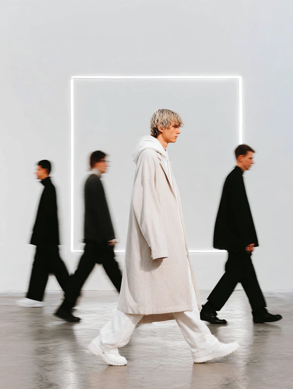Minimalist Group Scene