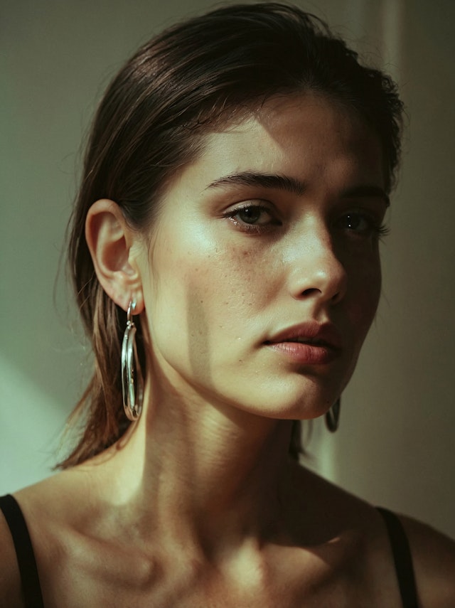 Serene Woman Portrait