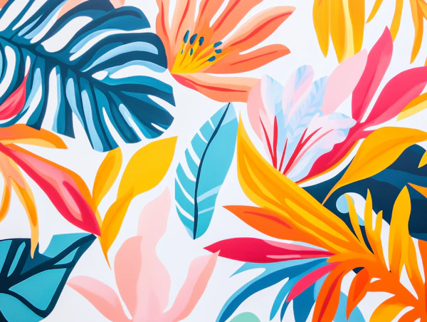 Tropical Foliage Art