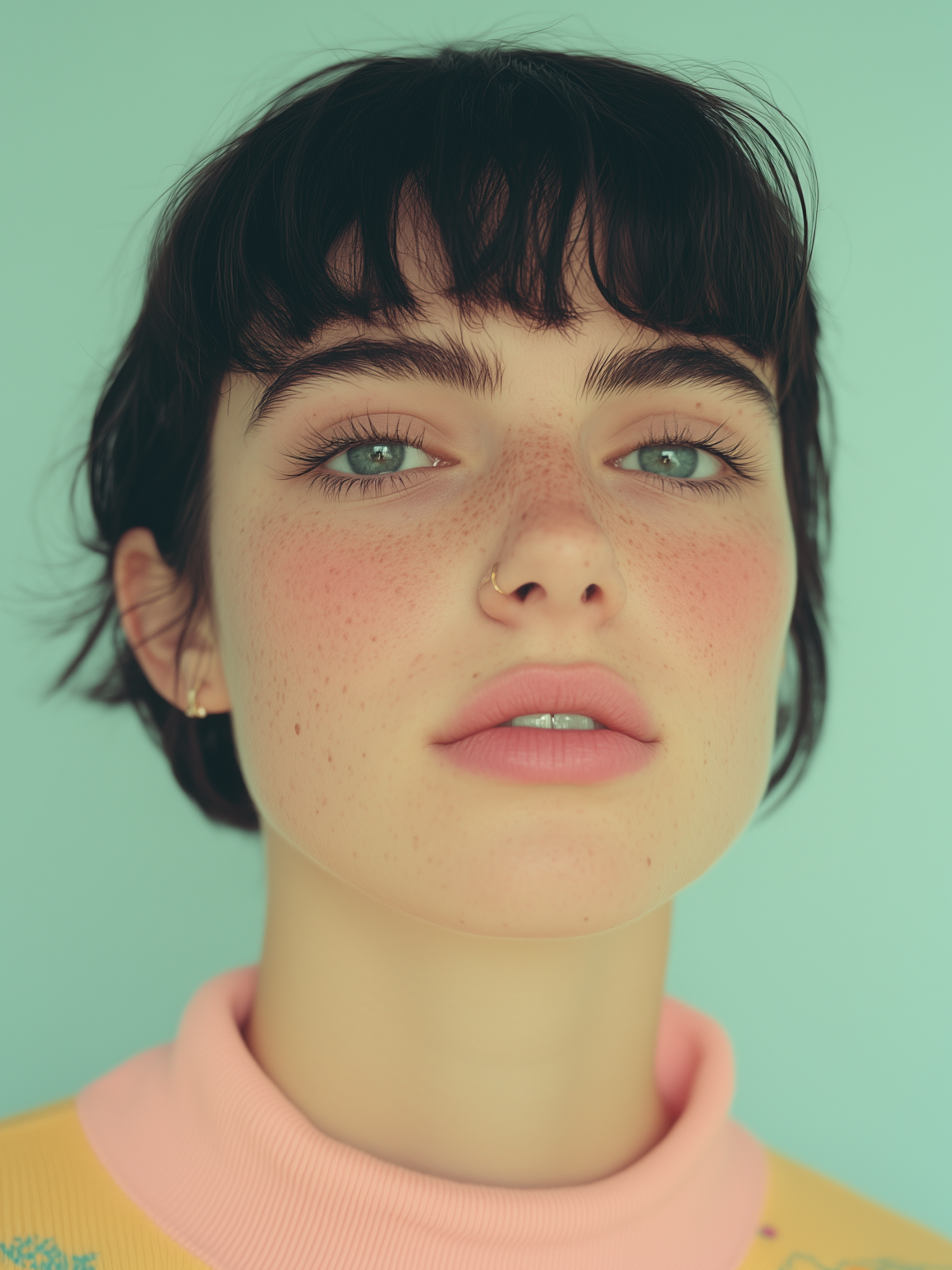 Freckled Portrait