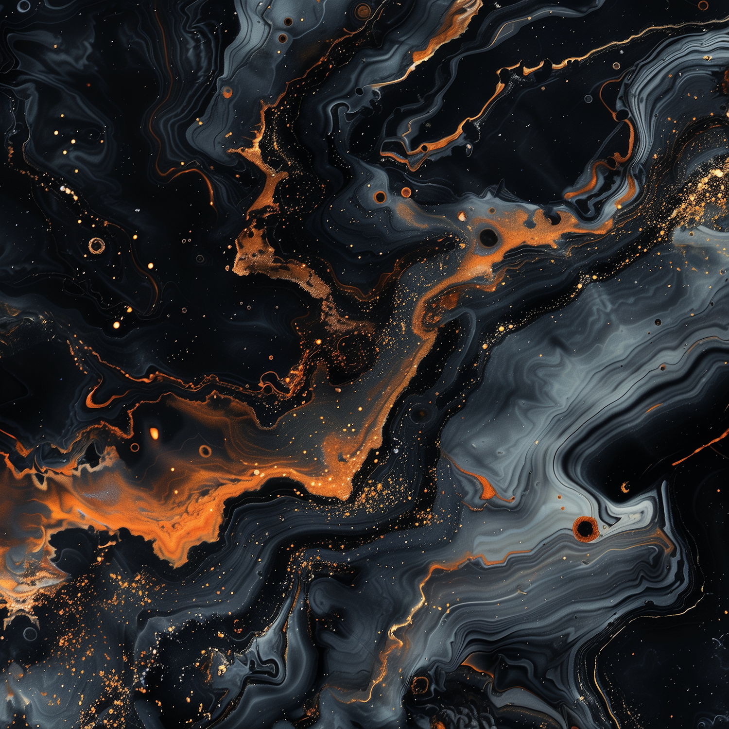 Abstract Marble Cosmos