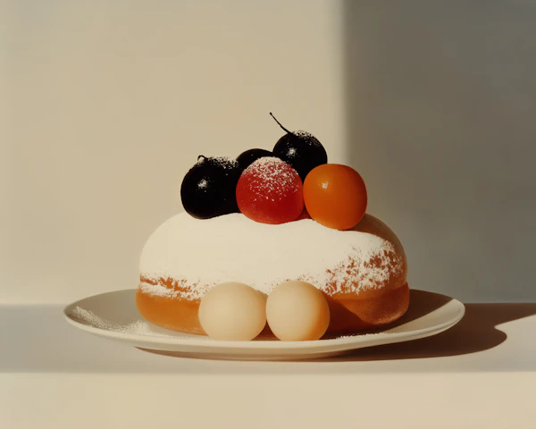 Minimalist Donut Art