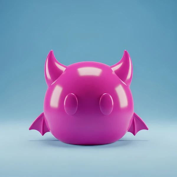 Pink Glossy Creature