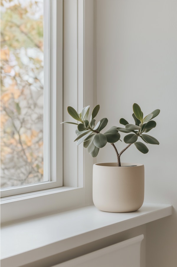 Tranquil Indoor Plant by the Window