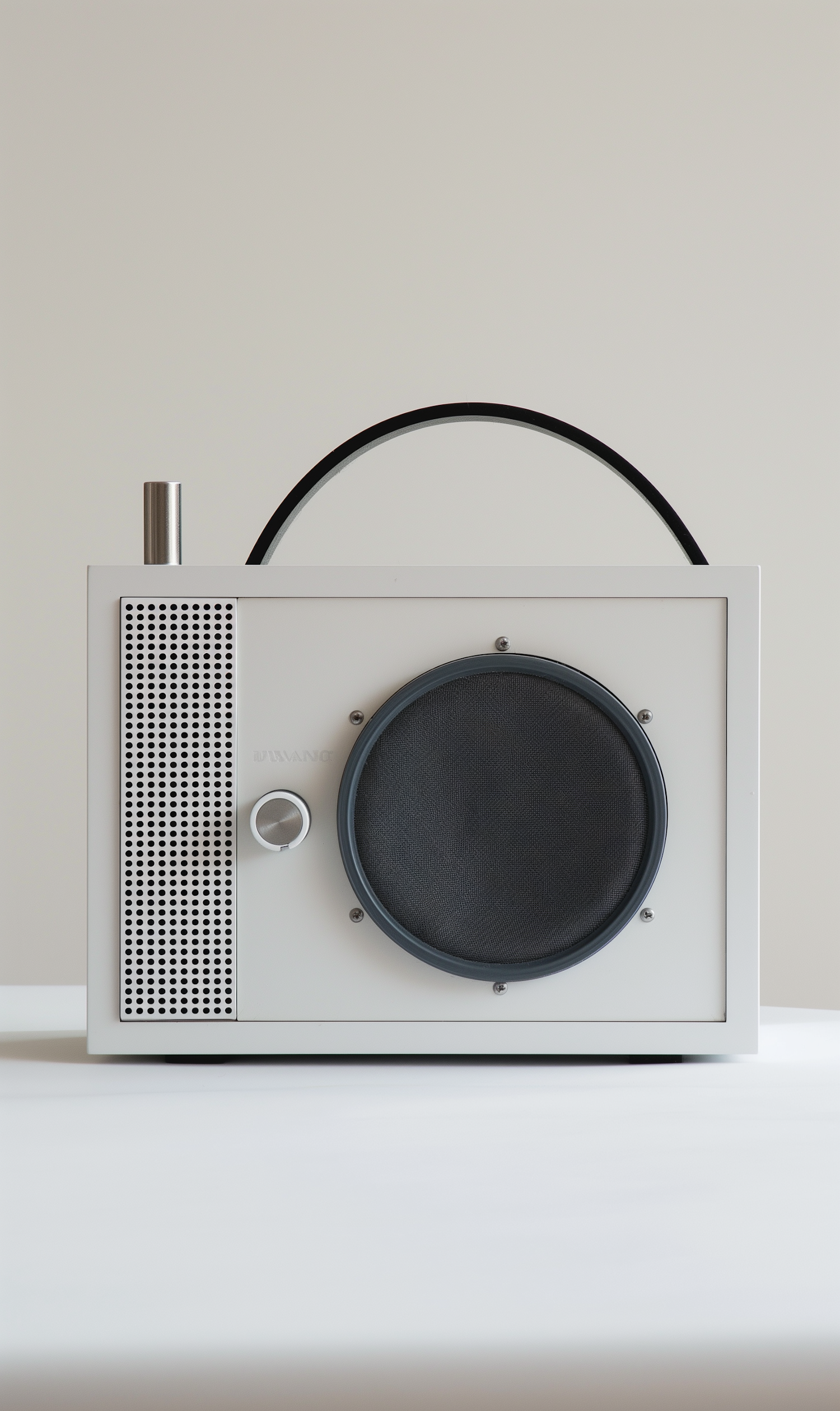 Modern Minimalist Portable Radio