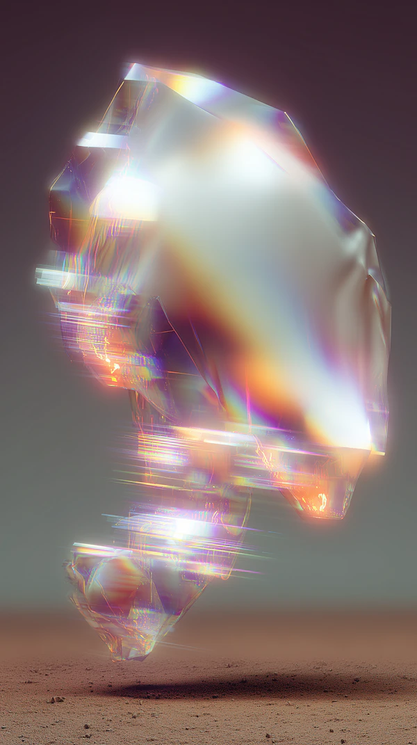 Prismatic Crystal Scene