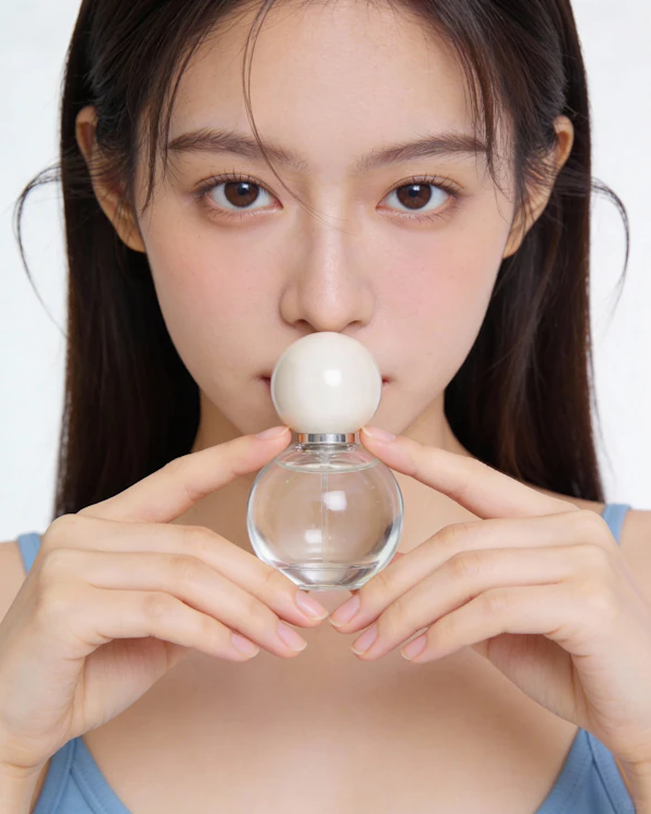 Perfume Bottle Close-Up