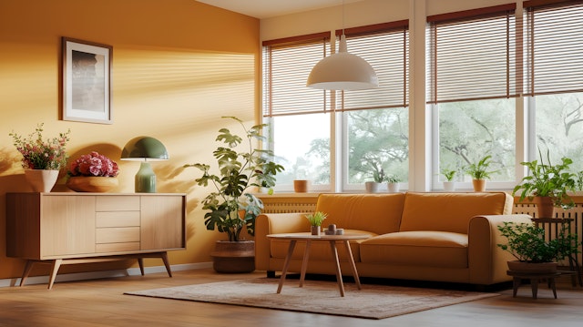 Cozy Vibrant Living Room