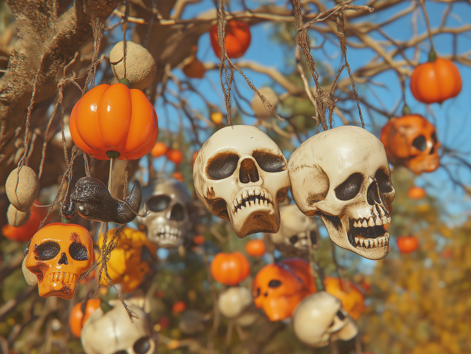 Halloween Tree Decorations