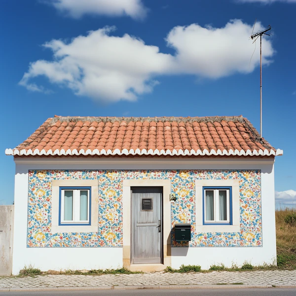 Charming Floral Facade