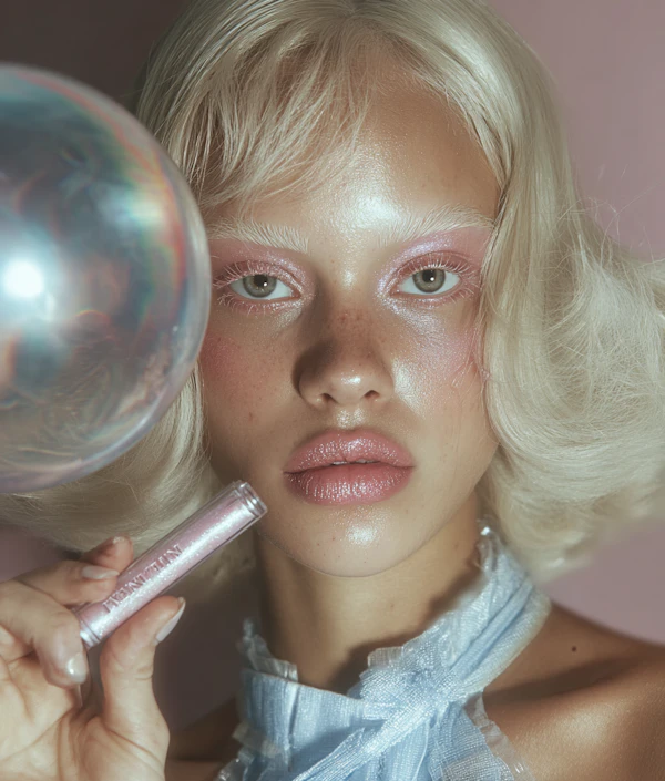 Dreamy Futuristic Portrait