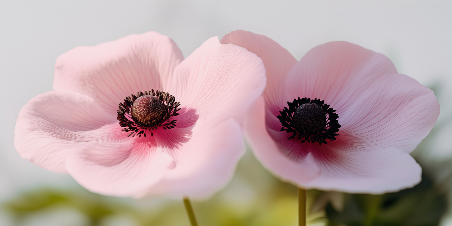 Pink Flowers with Delicate Petals