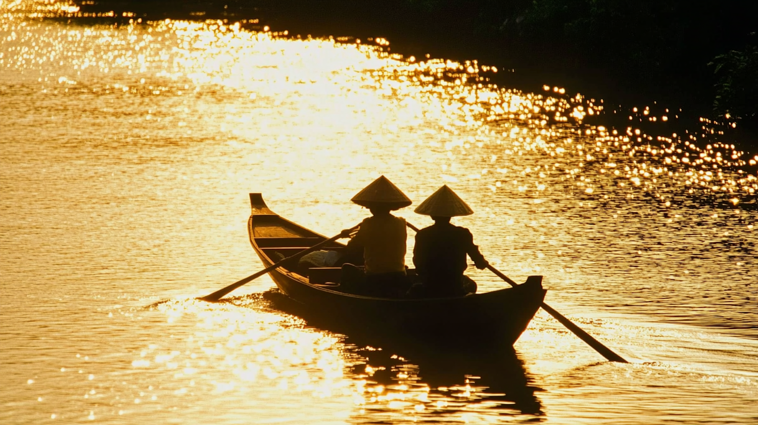 Sunset Rowing