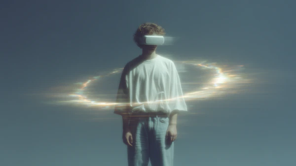 Futuristic VR Portrait