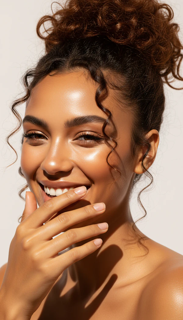 Radiant Woman Portrait