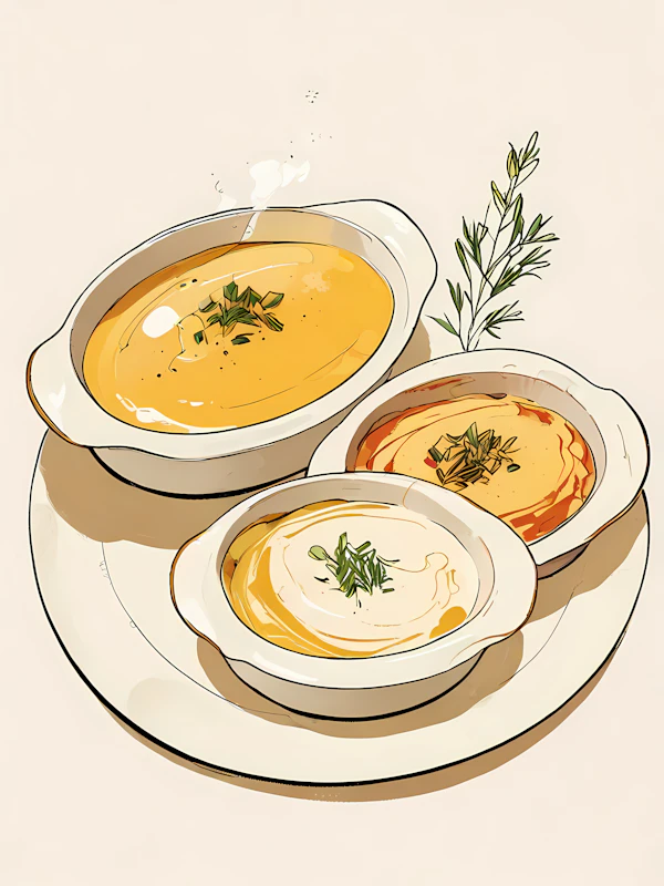 Trio of Soups