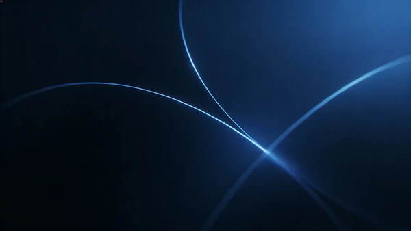Futuristic Blue Lines