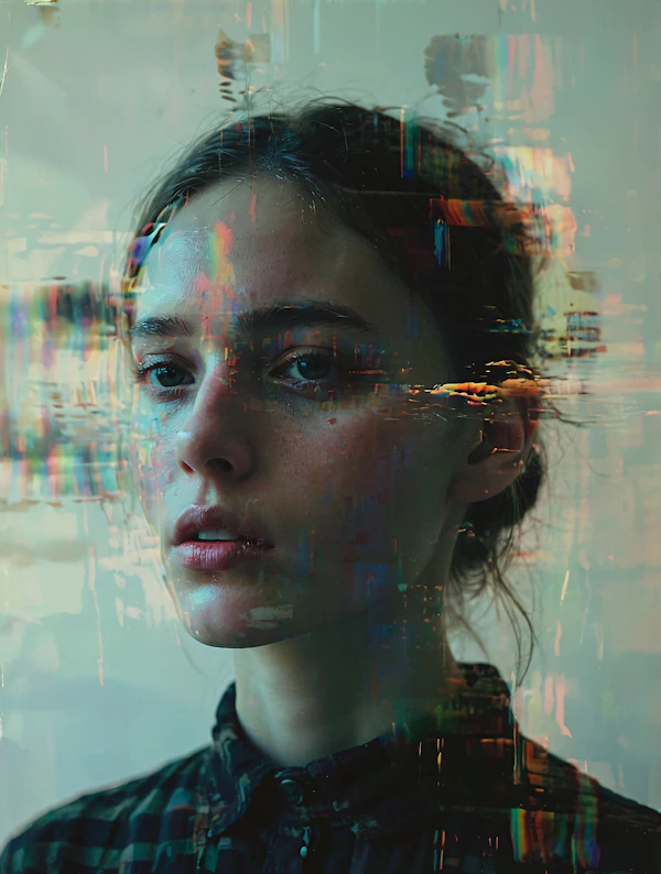 Glitch Portrait Art