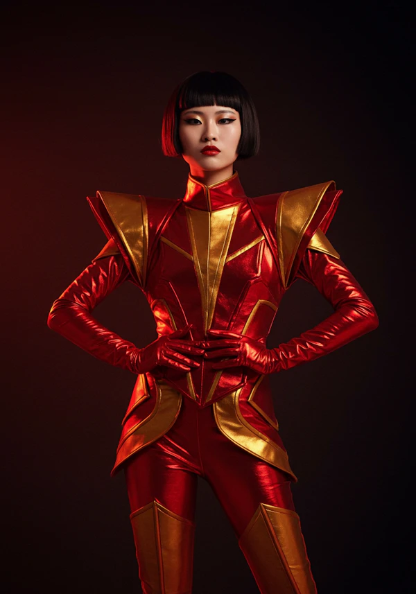 Futuristic Fashion Portrait