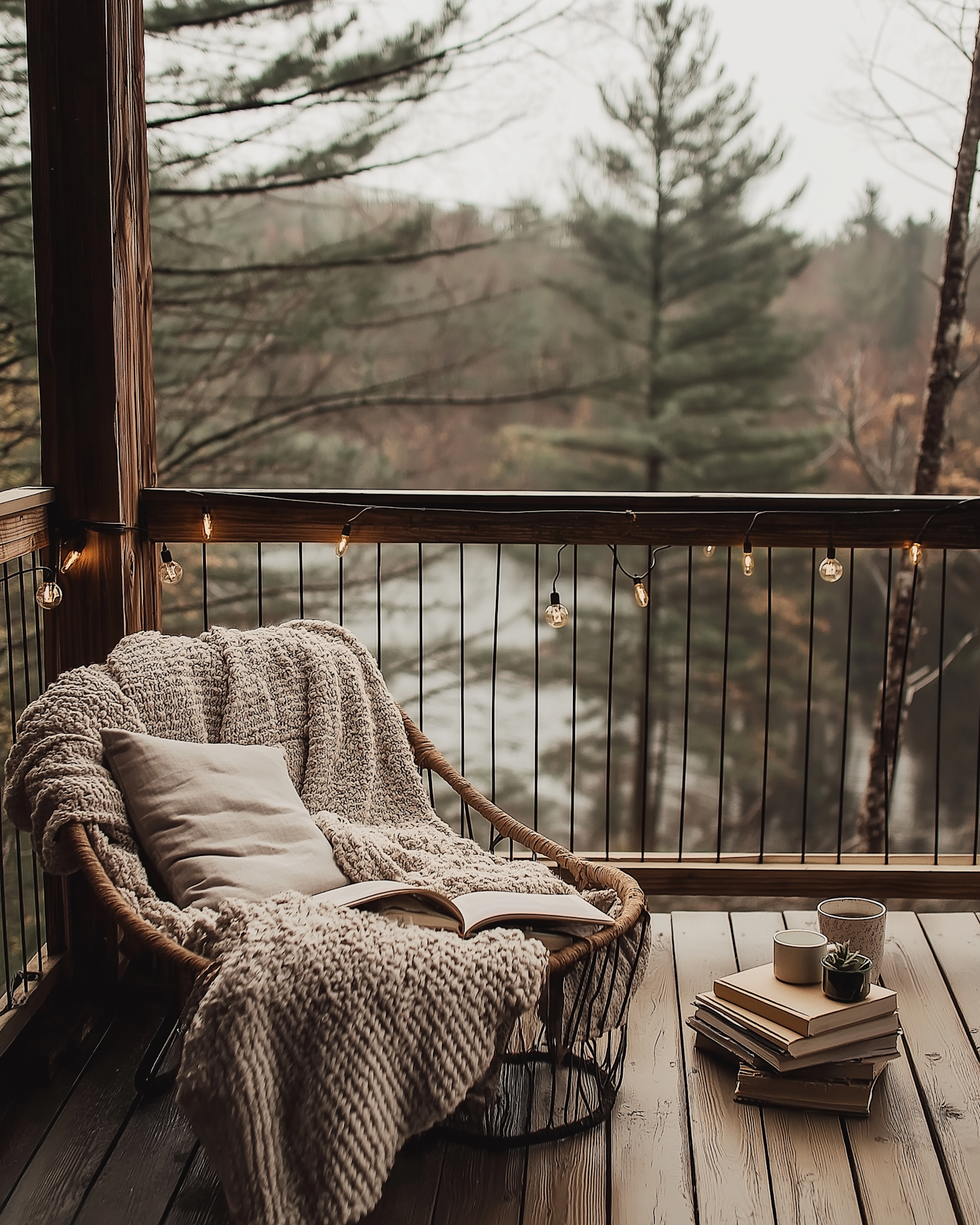 Cozy Outdoor Reading Spot