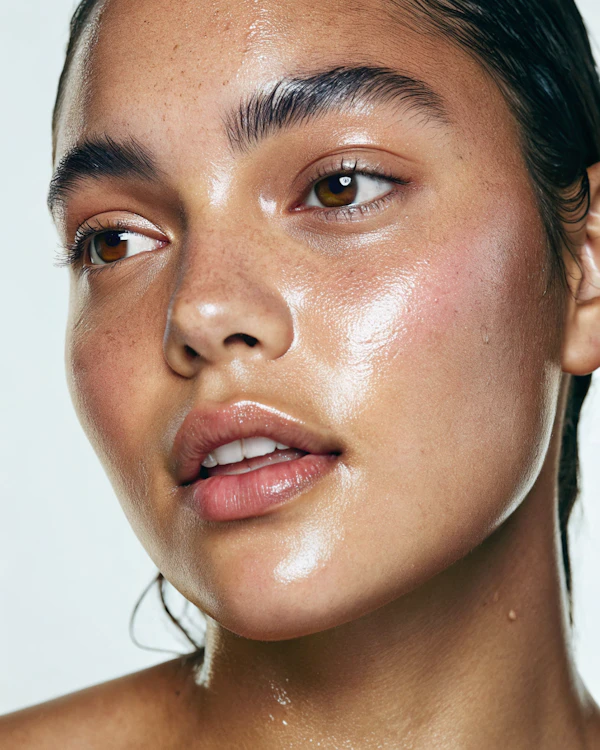 Radiant Woman Close-Up