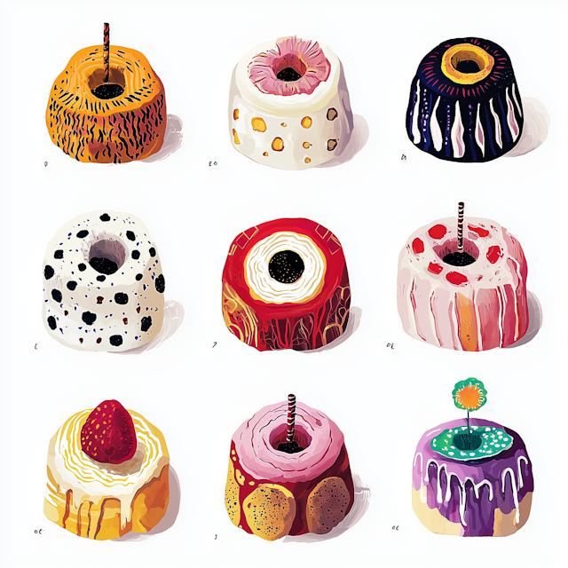 Artistic Bundt Cakes