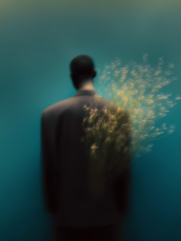 Surreal Floral Portrait