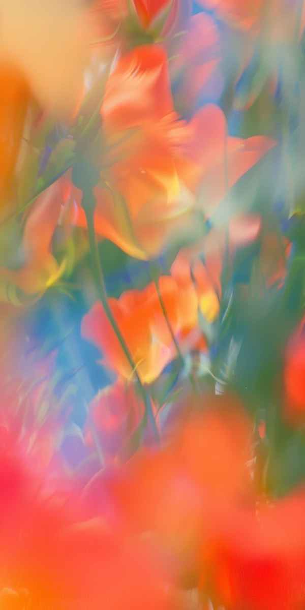 Ethereal Floral Abstract