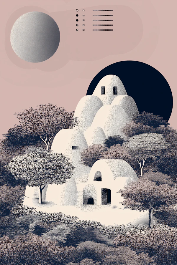 Serene Landscape Art