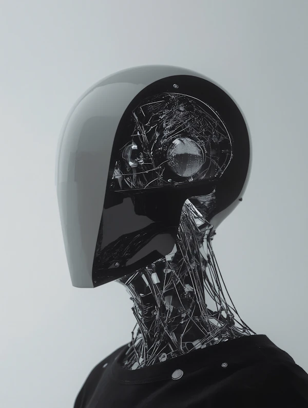Futuristic Humanoid Robot