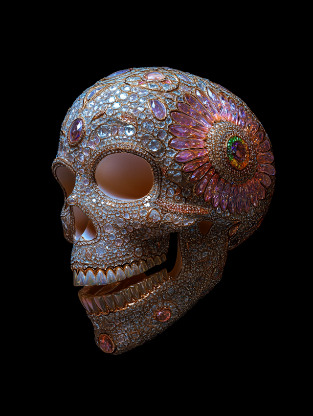 Jeweled Skull