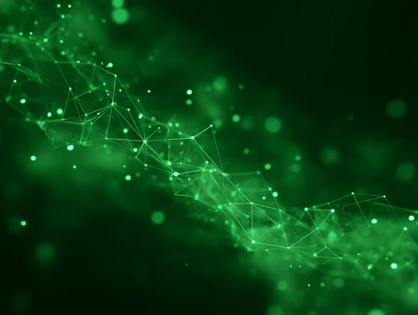 Futuristic Green Web