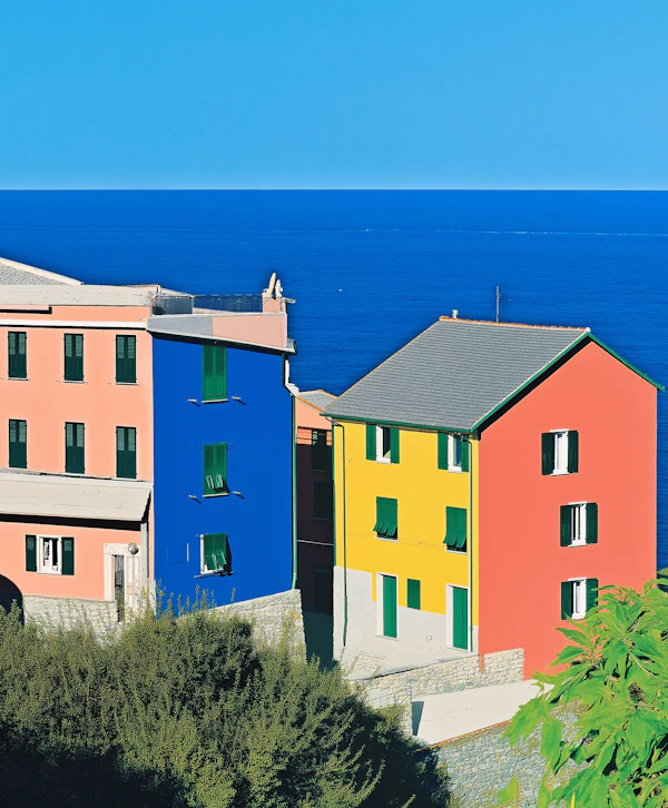 Vibrant Coastal Scene